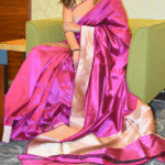 BENARASI- HANDWOVEN -SAREE - Image 3