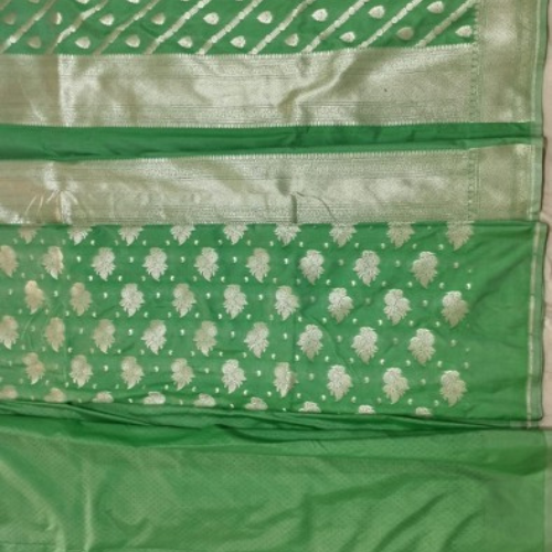 bs27 BENARASI- Dress Material - Image 1